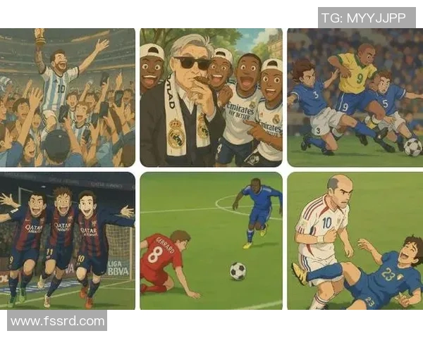 巴西足球明星的卡通绘画风格与激情足球的完美结合